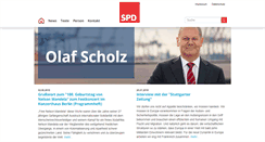 Desktop Screenshot of olafscholz.de